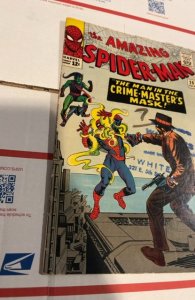 The Amazing Spider-Man #26(1965) crime master mask! Some shipping stamp on cover