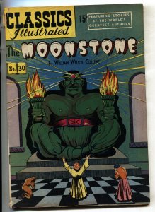 Classics Illustrated #30 HRN 70--MOONSTONE--comic book--Golden-Age