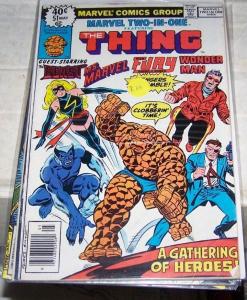 Marvel Two-In-One #51 (May 1979, Marvel) thing +avengers nick fury beast 