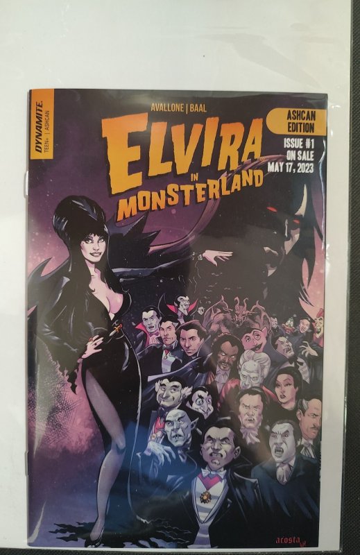 Elvira in Monsterland #1 Ashcan Cover (2023)