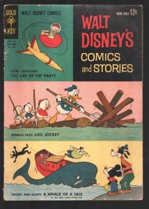 Walt Disney's Comics and Stories #67 1962-Gold Key-Carl Barks-Pin up #4 on ba...