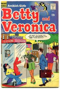 Betty and Veronica #133 1967- Silver Age Archie- Phone booth VG