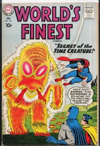 World's Finest Comics #107 (1960) Superman and Batman and Robin
