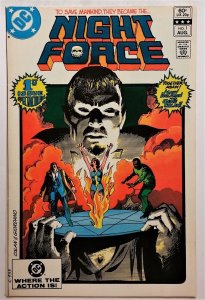The Night Force #1 (Aug 1982, DC) VF  
