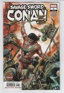 SAVAGE SWORD OF CONAN (2018 MARVEL) #1 NM