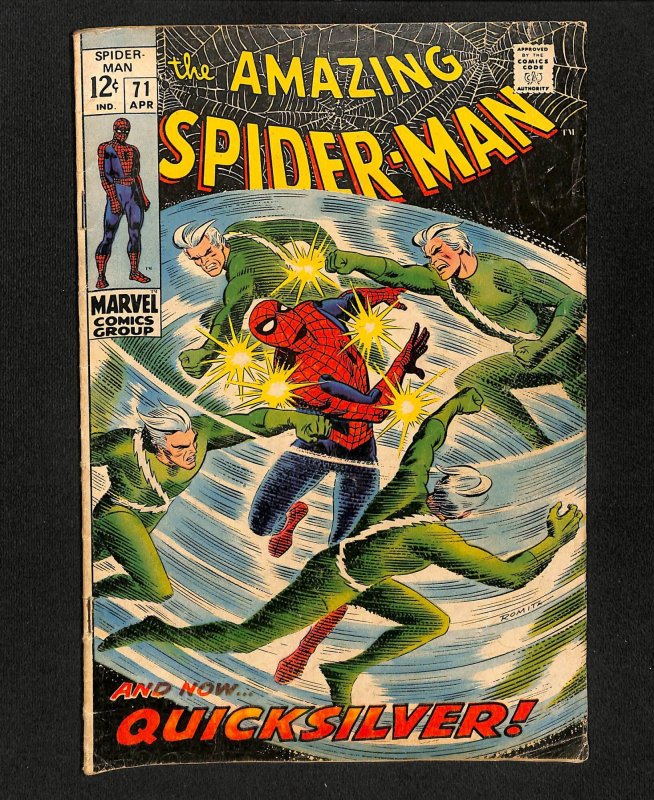 Amazing Spider-Man #71 Quicksilver!