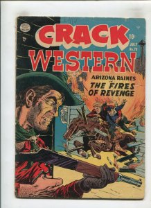 CRACK WESTERN #79 (3.0/3.5) FIRES OF REVENGE!! 1952
