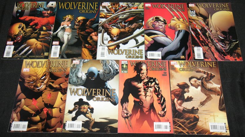 Marvel WOLVERINE & WOLVERINE ORIGINS 64pc Mid-High Grade Comic Lot VF-NM X-Men