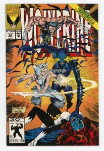 Wolverine #52 (1988 v2) Larry Hama Marc Silvestri Mystique Jubilee NM