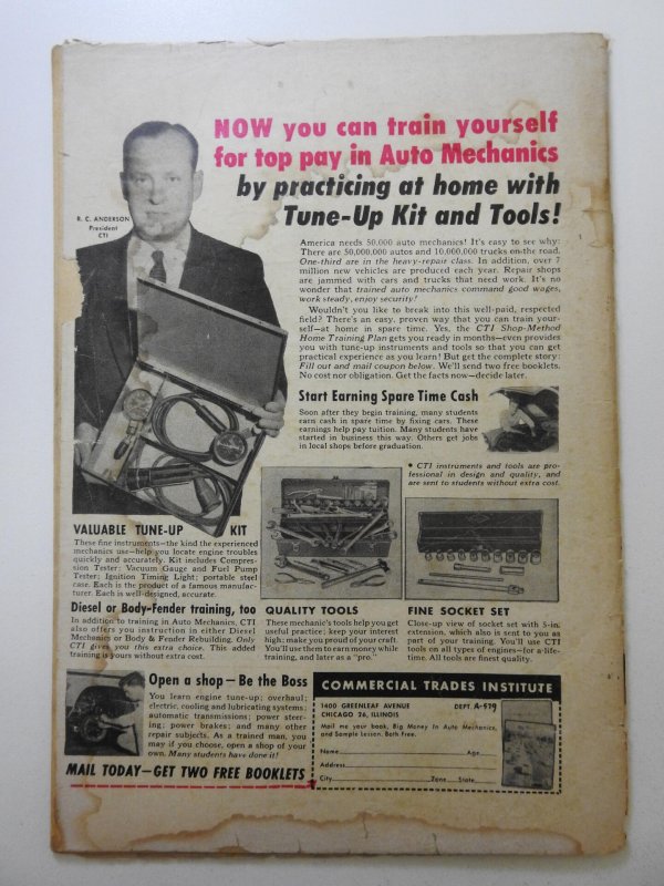 Apache Trail #2 (1957) This Man Belongs To Texas! Fair Cover Loose