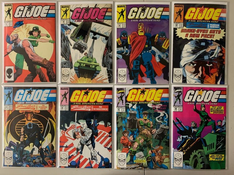 GI Joe copper age comics lot #36-138 direct 27 diff avg 6.0 (1985-93)