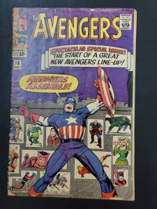 The Avengers #16 (1965) Key Issue Hawkeye joins team