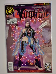 VAMPBLADE #1 MAIN WINSTON YOUNG COVER (Signed by Creator Jason Martin w/ COA)