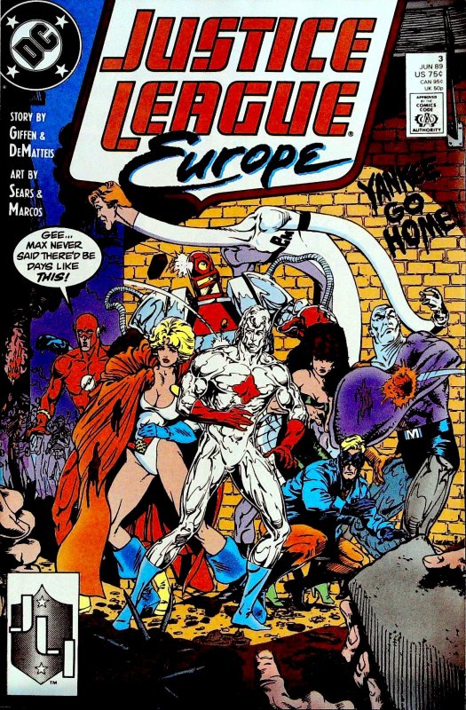 Justice League Europe #3 (1989)