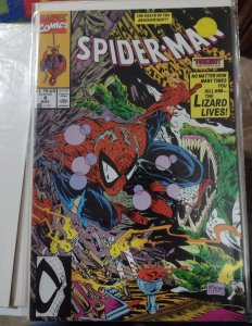 SPIDER-MAN # 4 MARVEL 1990   MCFARLANE TORMENT PT 4 the lizard kraven the hunter 