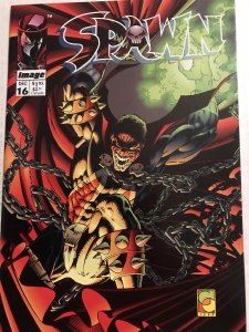 SPAWN #16 :  Image 12/93 NM-; Grant Morrison story,  1st Anti Spawn