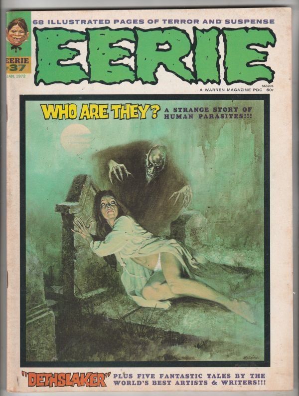 Eerie Magazine #37 (Jan-72) NM- High-Grade 