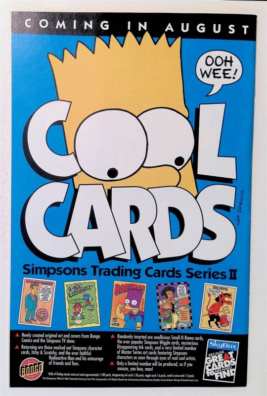 Itchy & Scratchy Comics #3 (July 1994, Bongo) VF-