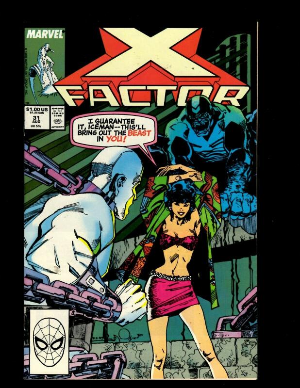 Lot of 12 X-Factor Marvel Comic Books #25 26 27 28 29 30 31 32 33 34 35 36 SM21