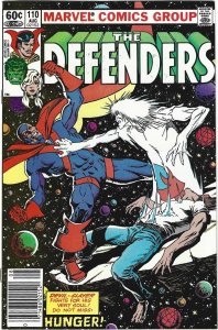 The Defenders #110 Newsstand Edition (1982)