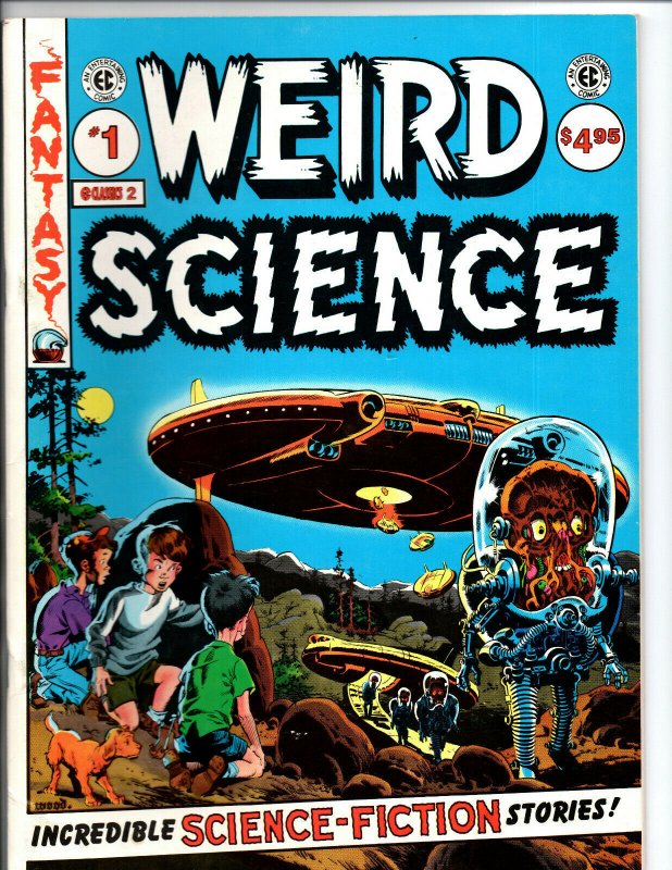 Weird Science #1 Magazine Size - EC reprints - Wally Wood - 1985 - (-NM) 