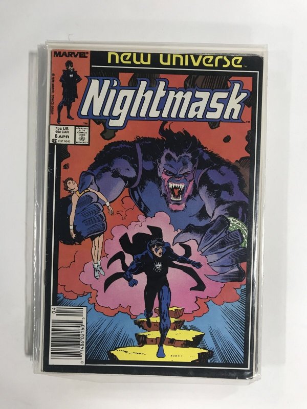 Nightmask #6 (1987) FN3B120 FN FINE 6.0