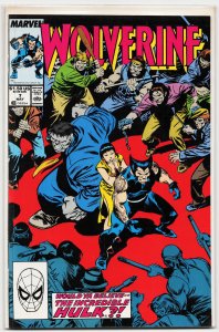 Wolverine #7 (1989) Wolverine