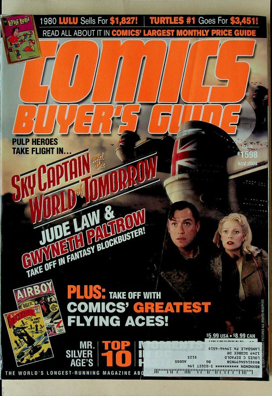 Comic Buyer's Guide #1598 Nov 2004 - Krause Publications 