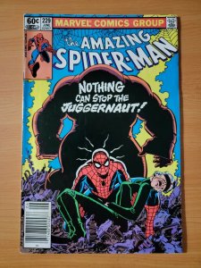 Amazing Spider-Man #229 Newsstand Variant ~ FINE - VERY FINE VF ~ 1982 Marvel