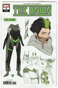 The Union #2 Silva Design Variant (Marvel, 2021) NM