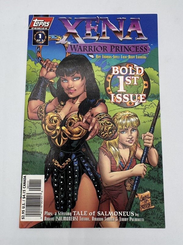 XENA WARRIOR PRINCESS #1 NM + 2 Covers Qualify Seller Fast/Safe Shipping OBO