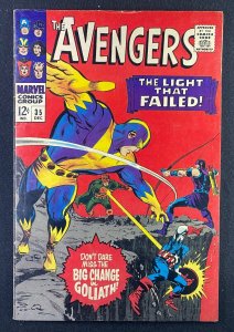 Avengers (1963) #35 FN- (5.5) Don Heck Goliath Hawkeye