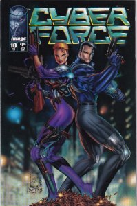 Cyber Force #10 VF/NM 1995 Image Comics