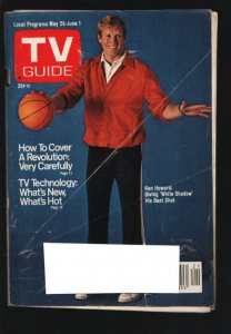 MAG: TV Guide 5/26/1979--Ken Howard-White Shadow photo cover-NY Metro edition...