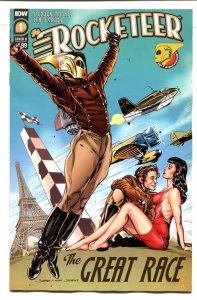 ROCKETEER THE GREAT RACE (2022 IDW) #1 VARIANT CVR B STEPHEN MOONEY