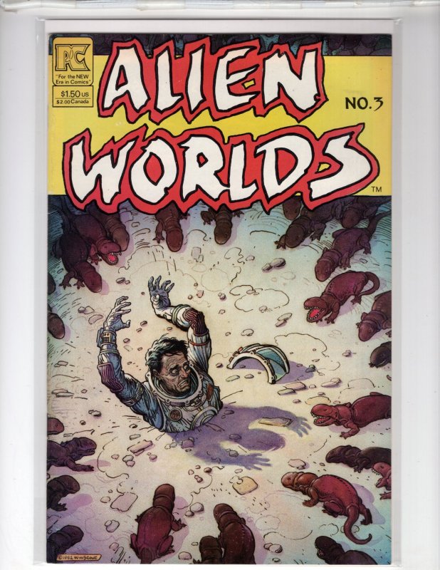 Alien Worlds #3 (1983) - [NSC•ECA13]