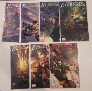 Eternals #1-7 Marvel Comics 2006-07 Neil Gaiman & John Romita Jr ALL  NM