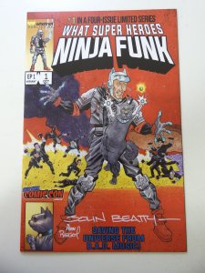 Ninja Funk #1 Homage Variant Signed W/ COAs NM- Condition