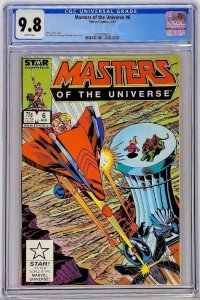 Masters Of The Universe #6 Marvel Star 1986 CGC 9.8 Top Census Grade