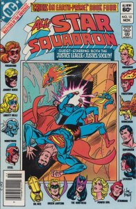 All-Star Squadron #15 (Newsstand) FN ; DC | Crisis on Earth-Prime 4