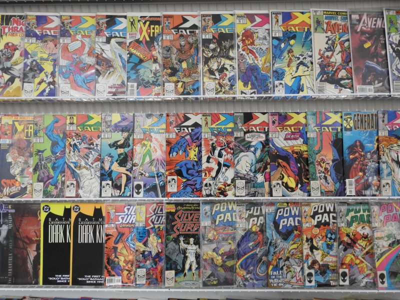 Huge Lot 170+ Comics W/X-Factor, Avengers, Silver Surfer+ Avg VG/Fine Condition!