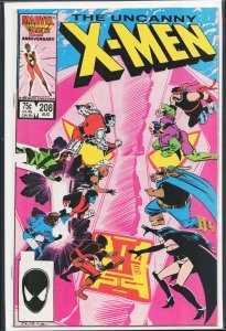 The Uncanny X-Men #208 (1986) X-Men
