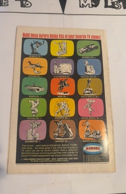 Batman #189 (1967)1st silver age scarecrow see decription