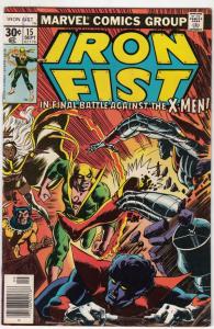 Iron Fist #15 (Sep-77) VF/NM- High-Grade Iron Fist