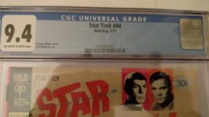 Star Trek #44 (May 77, Gold Key) CGC 9.4