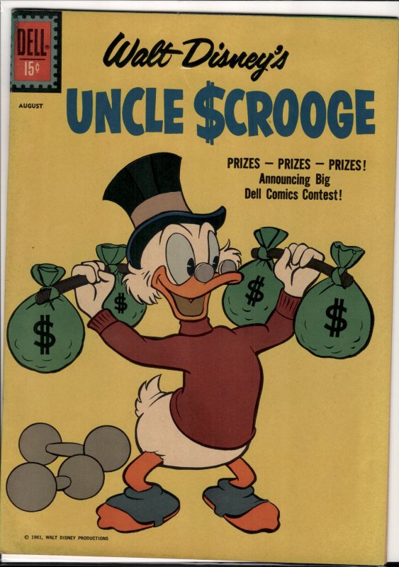 Uncle Scrooge #34 (1961) Uncle Scrooge