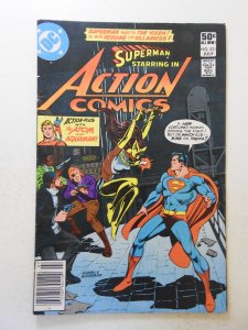 Action Comics #521 (1981) FN Condition! 1st App of Vixen! stain bc