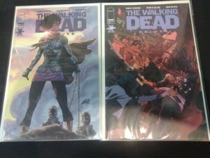 The Walking Dead Deluxe #19 LOT OF 8 VARIANTS FIRST MICHONNE COLOR REPRINT 2021