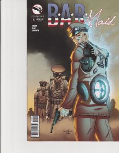 B.A.R. Maid #4 Cover B Zenescope GFT Comic NM Qualano