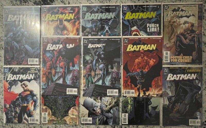 13 Batman DC Comics #608 609 610 611 612 613 614 615 616 617 618 619 619 NM CM54